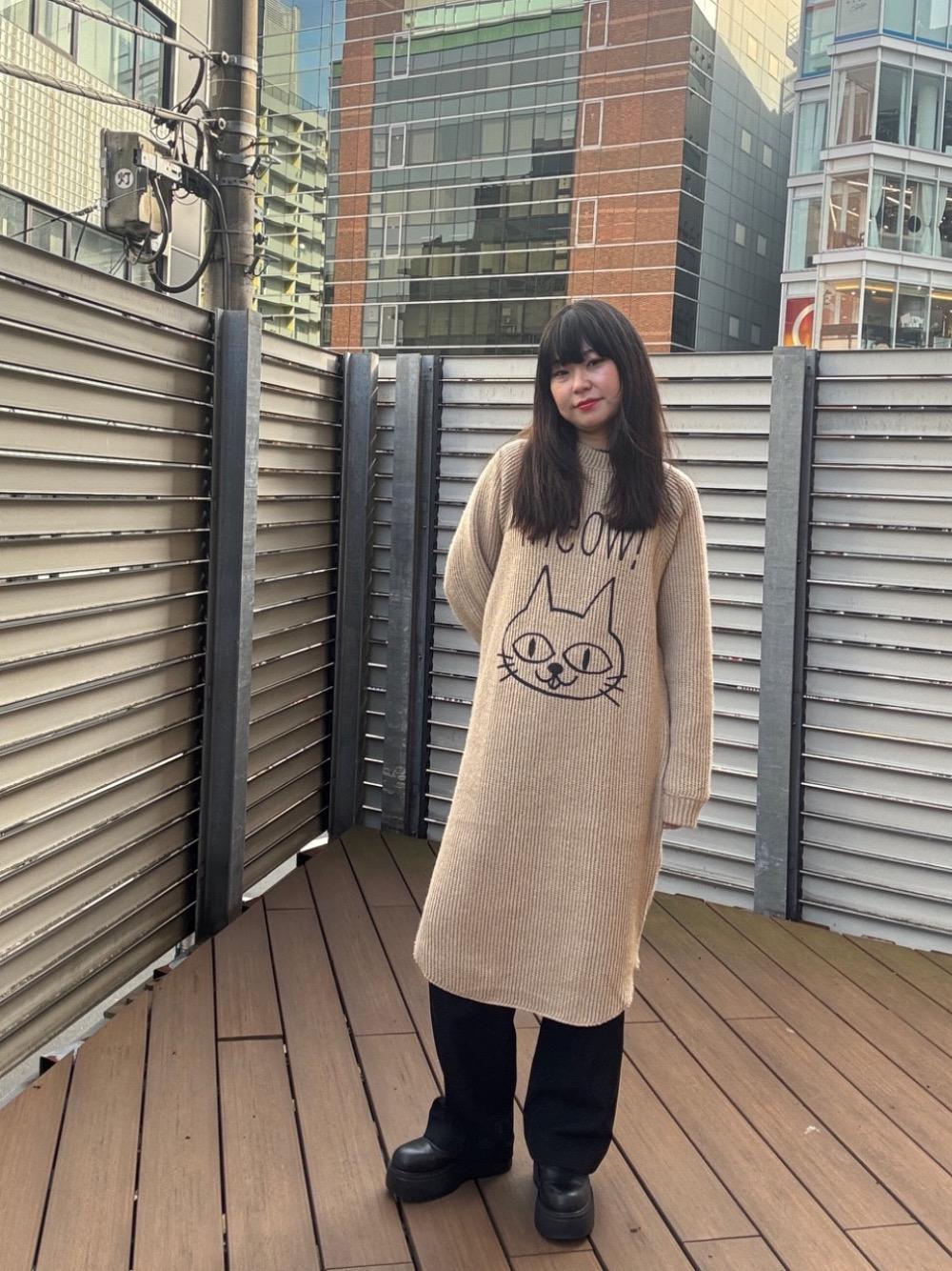 y2k❤️ HYSTERIC GLAMOUR 猫 天国 ミニワンピース HYSTERIC GLAMOUR（ヒステリックグラマー）の「MEOW ワンピース