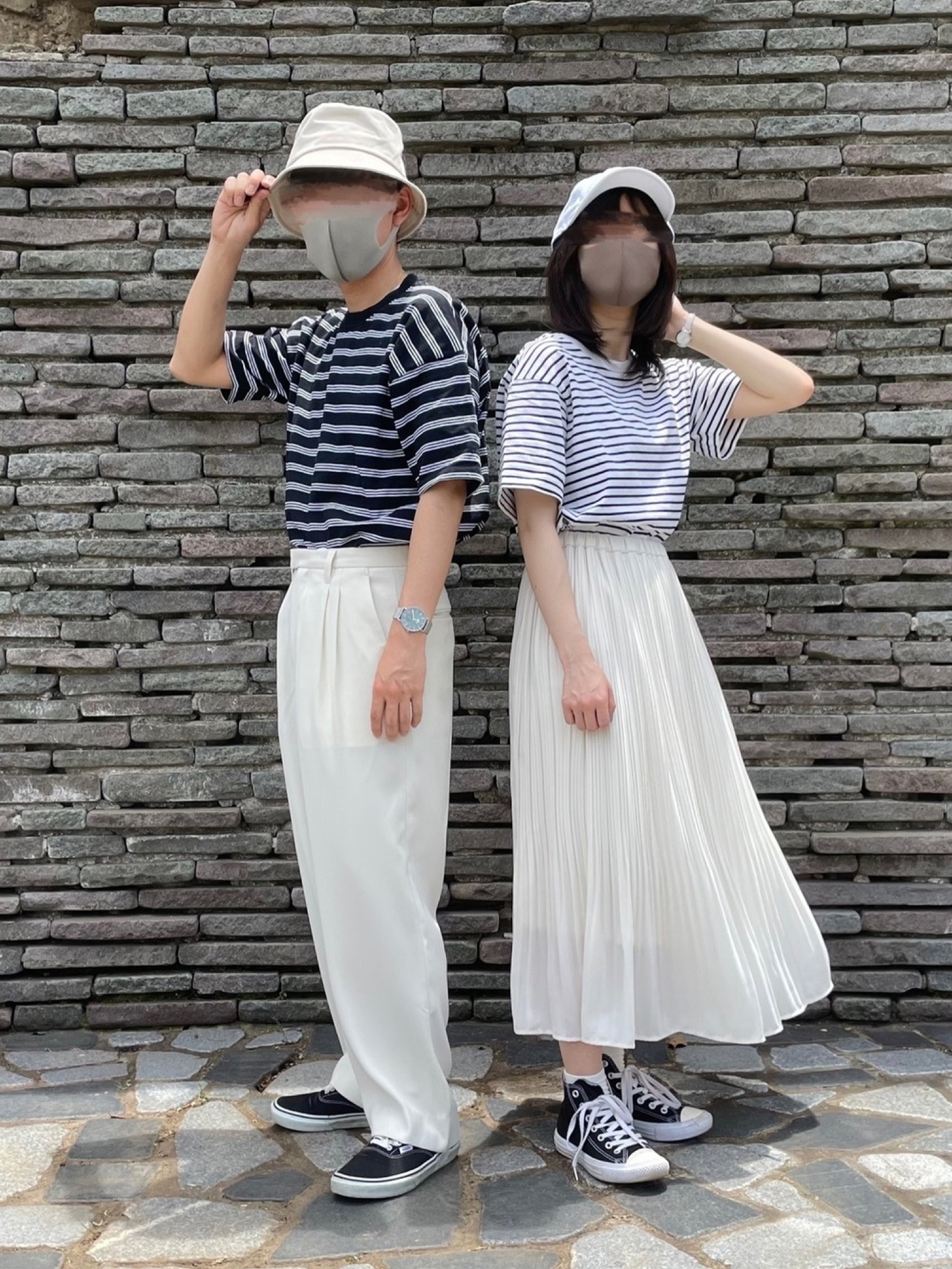 CONVERSE ALL STAR LIGHT HI (ブラック)を使った人気ファッション