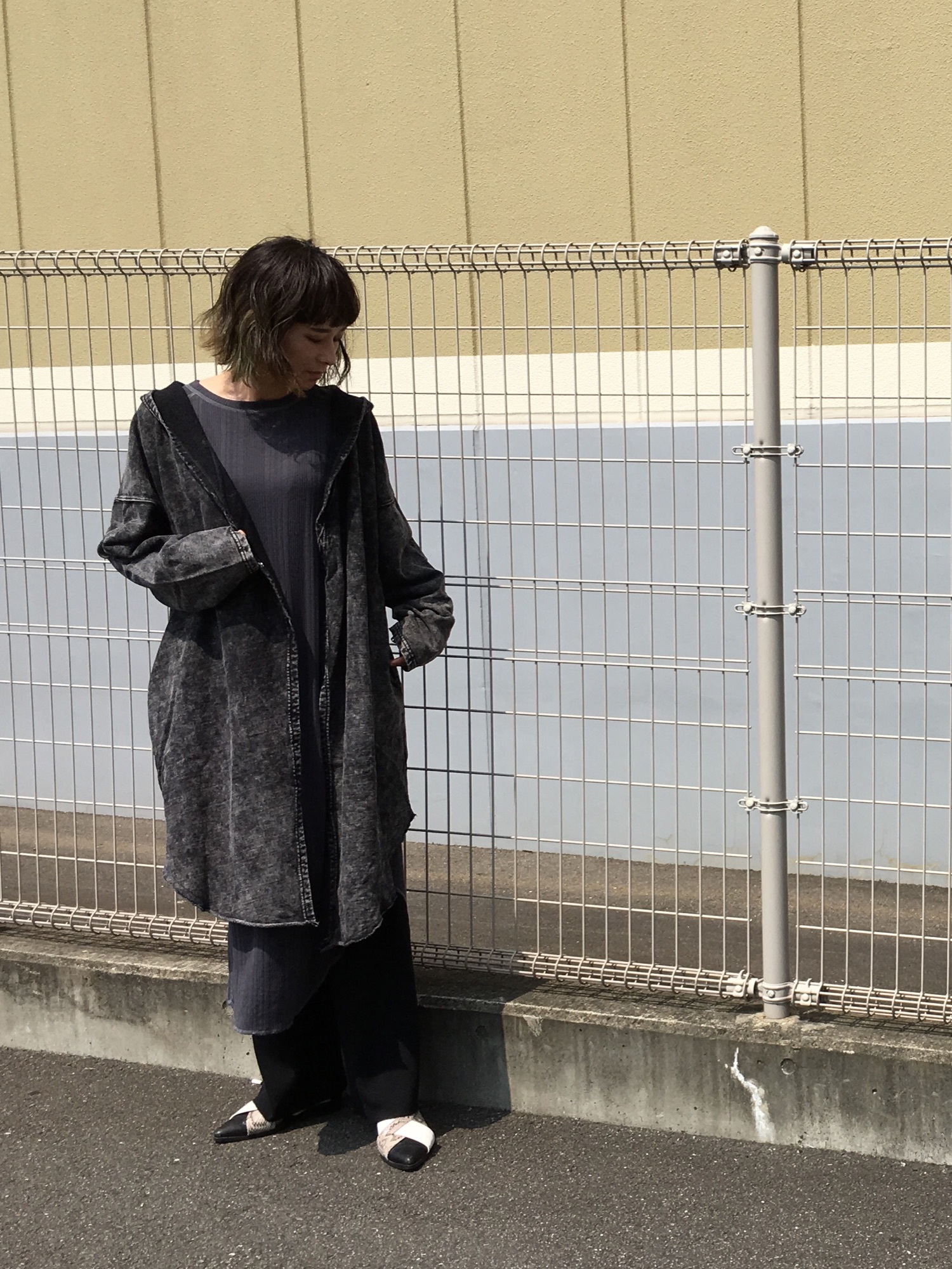 OSMOSIS（オズモーシス）の「ケミカル裏毛フードガウン（その他 