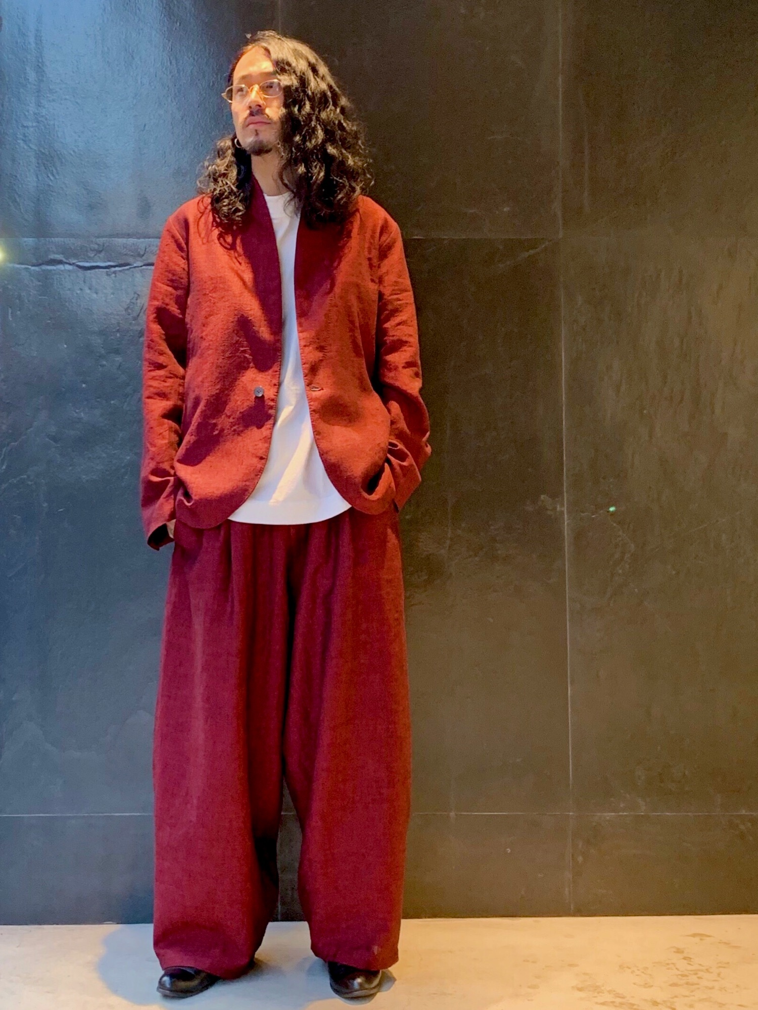 ヤントル Moss Jacquard Cottonwool セットアップ ヤントル yantor