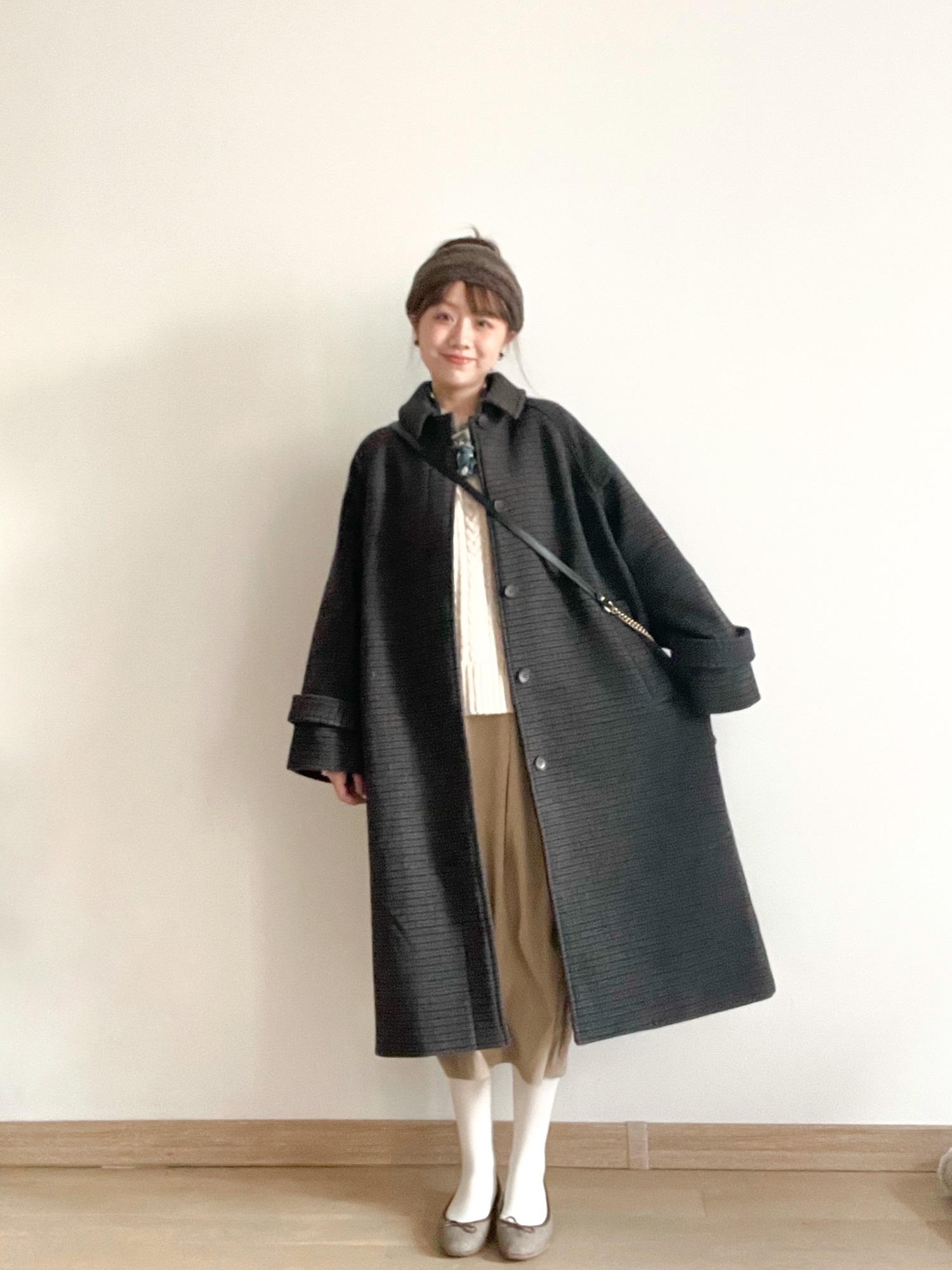 Ungrid（アングリッド）の「ステンカラーチェックルーズコート