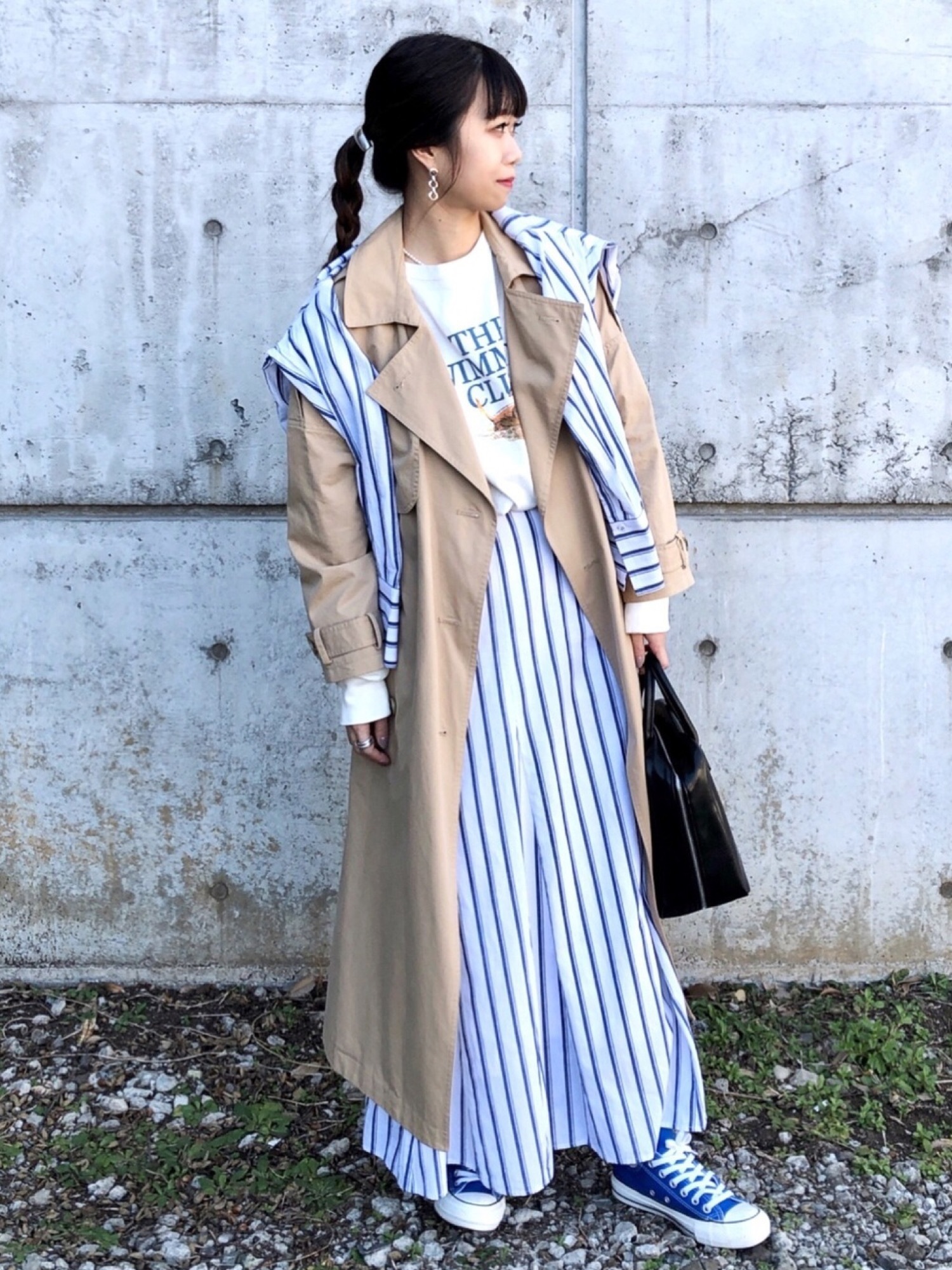 SEA - 【美品】SEA(シー) GRAPHIC L/S TEE 白 ロンＴ 長袖トップス SEA - 【美品】SEA(シー) GRAPHIC L/S TEE 白 ロンT 長袖