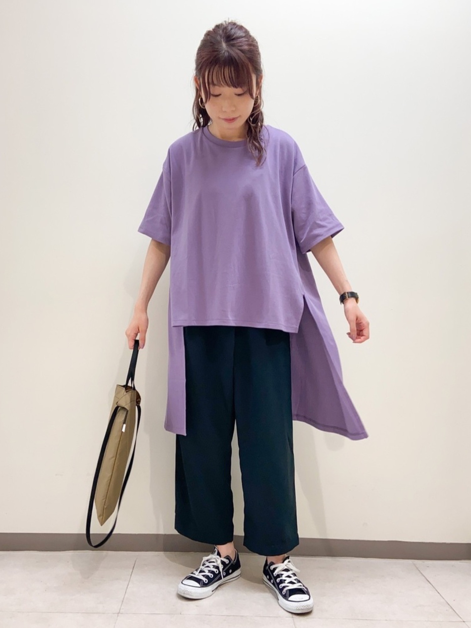 スタイリッシュ【POLO RALPH LAUREN】ラップ風 テーパードパンツ ポロラルフローレン テーパードパンツ