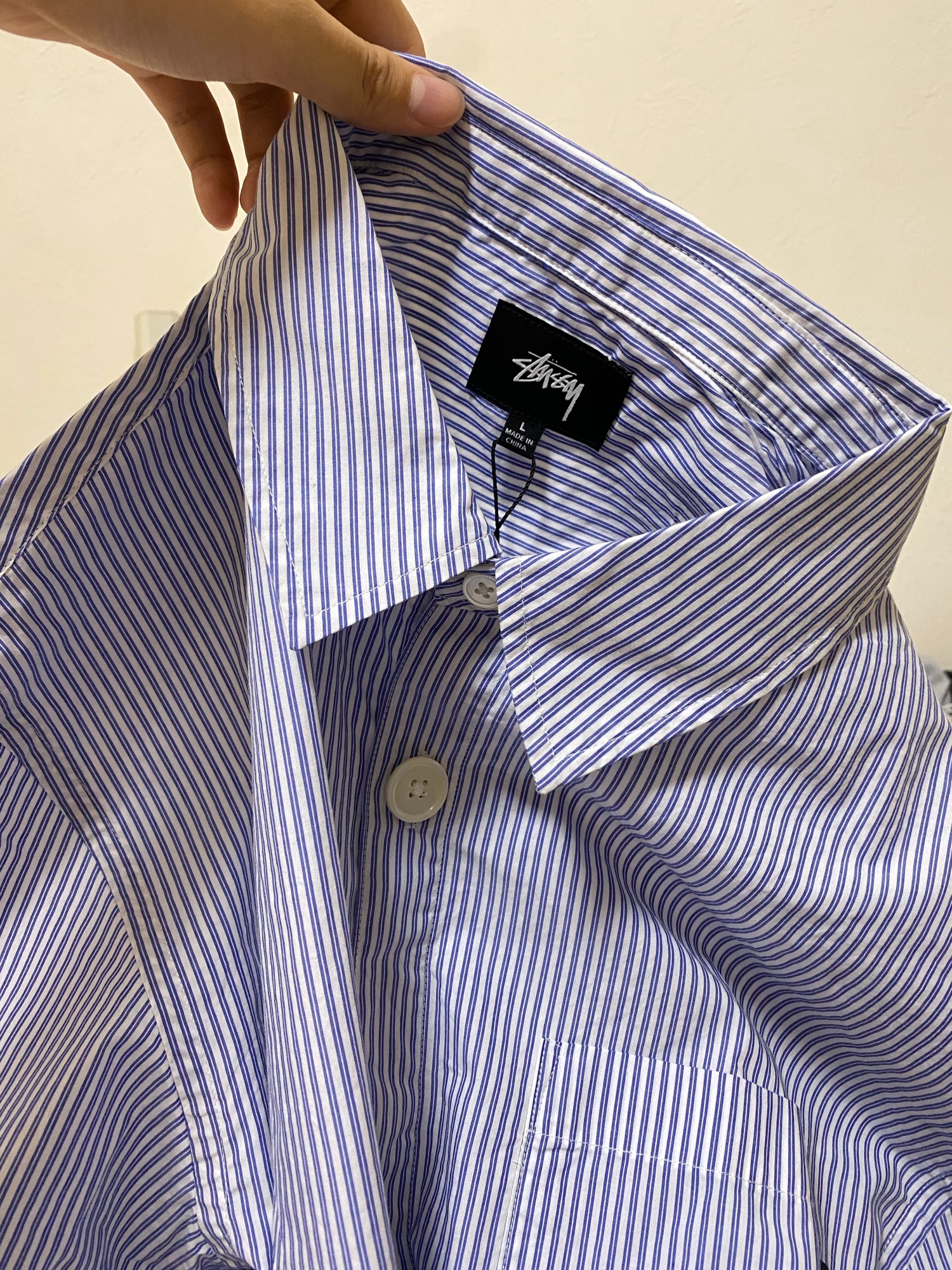 STUSSY（ステューシー）の「Big Button Stripe Shirt（シャツ/ブラウス