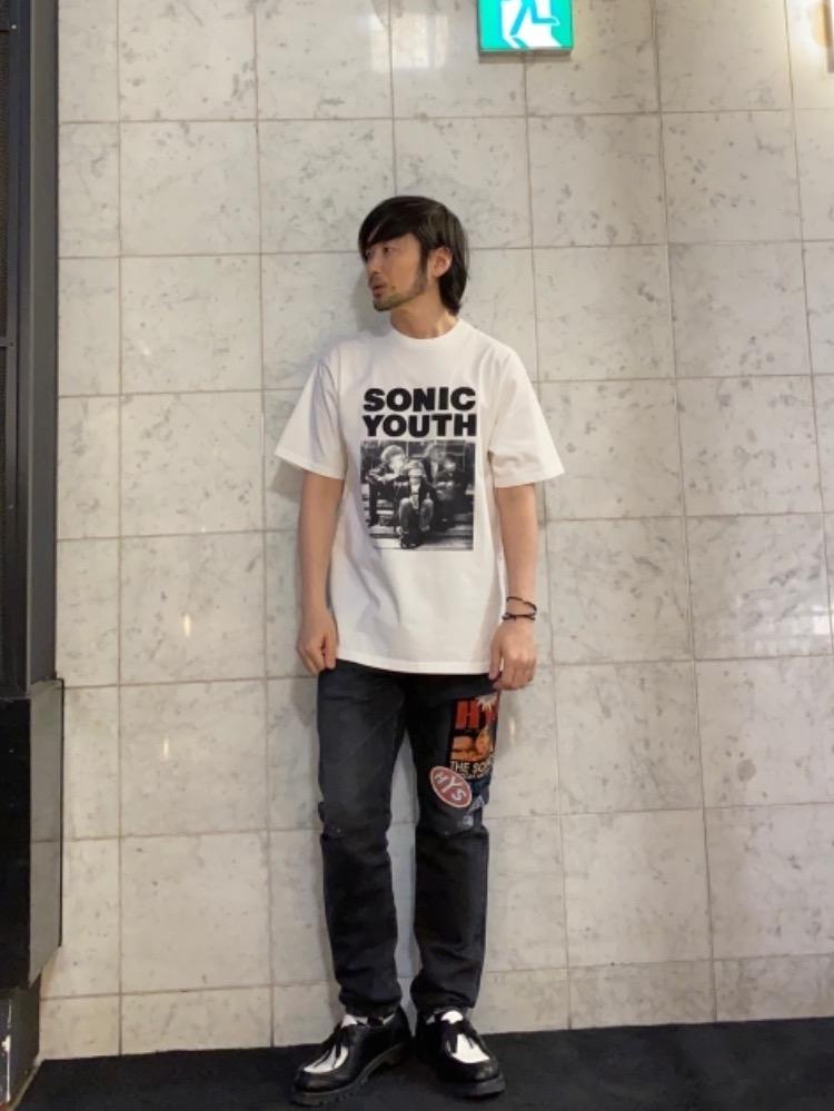 HYSTERIC GLAMOUR（ヒステリックグラマー）の「SONIC YOUTH/HERE