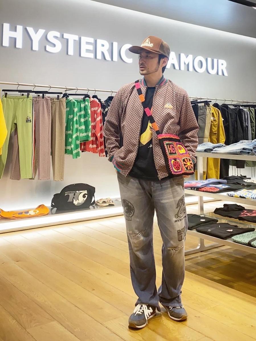 HYSTERIC GLAMOUR（ヒステリックグラマー）の「HG MONOGRAM柄 リブ