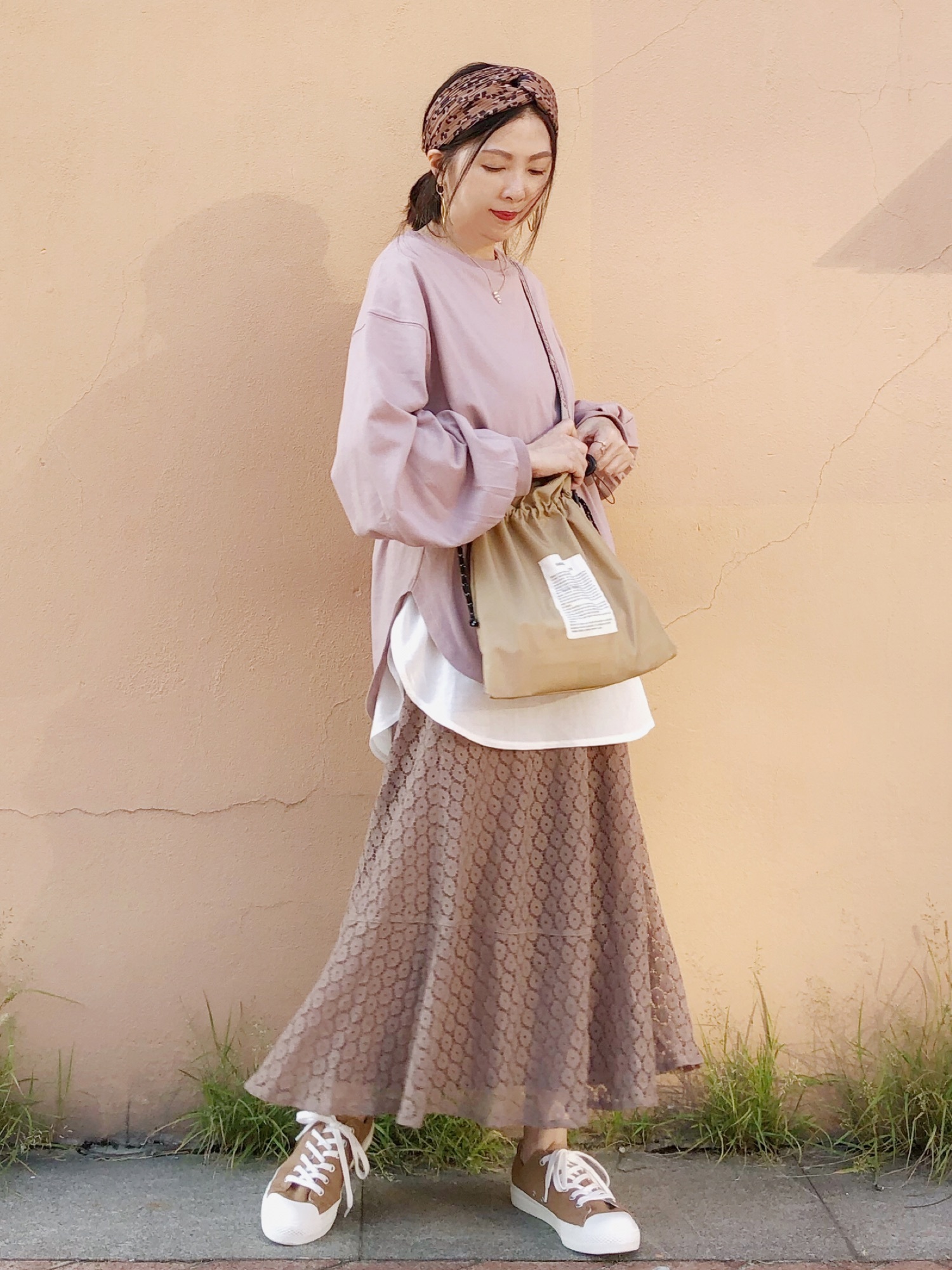 LOWRYS FARM（ローリーズファーム）の「レイヤード2Pプルオーバー