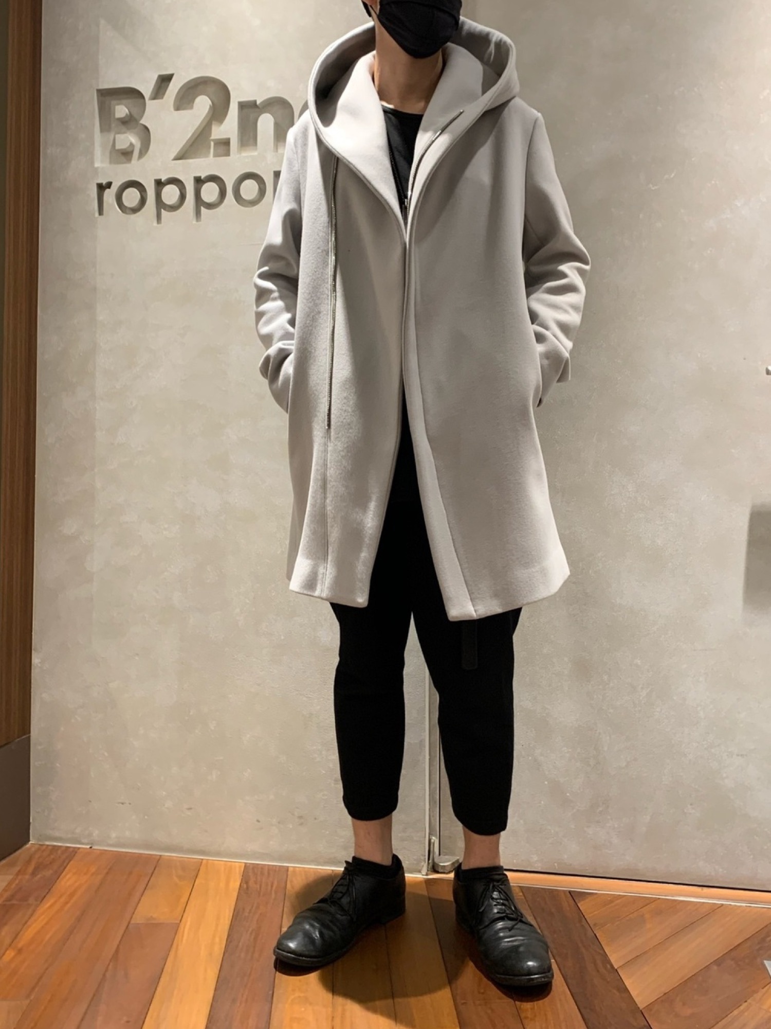 junhashimoto ラップコート ボルドー WRAP 定番人気 18AW】WRAP COAT / 1011820004 | junhashimoto
