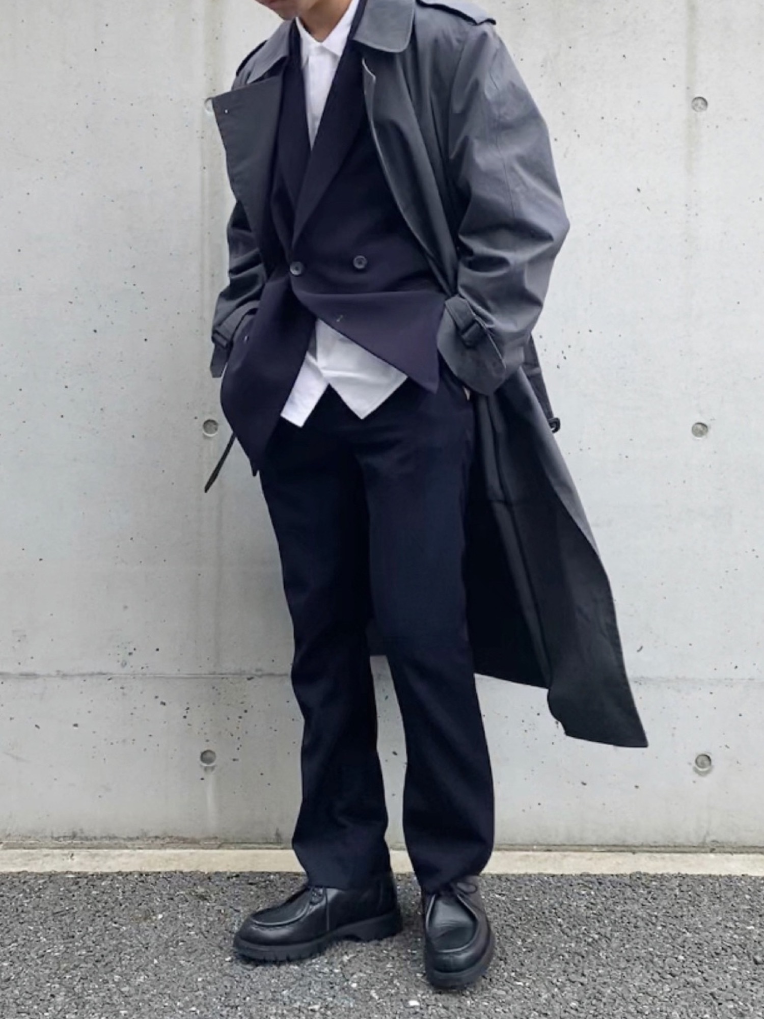 RYO TAKASHIMA（リョウタカシマ）の「Straight Slacks(Navy)（その他