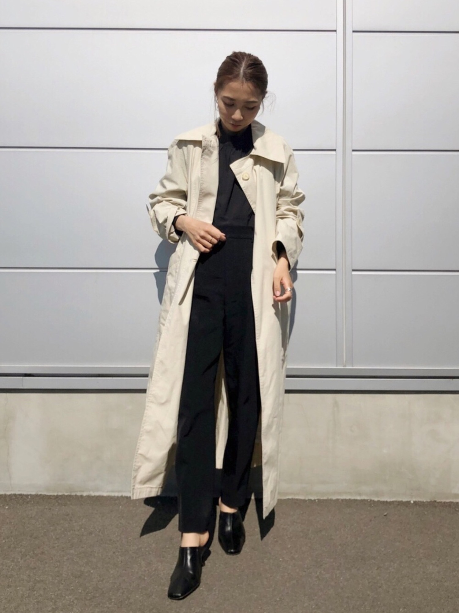 TODAYFUL（トゥデイフル）の「タックオーバートレンチコート（Tuck