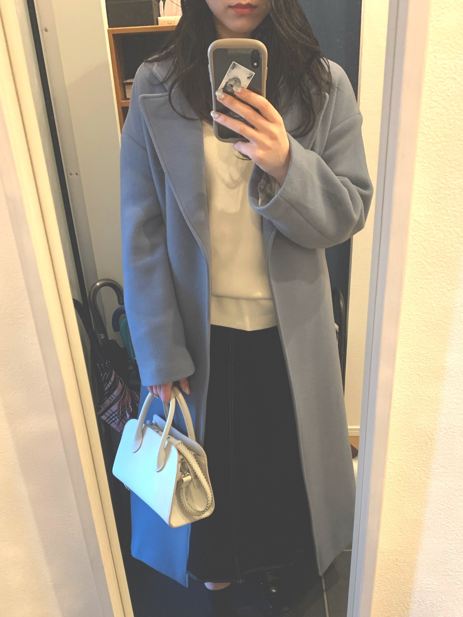 SNIDEL（スナイデル）の「ウエストマークウールコート（チェスター