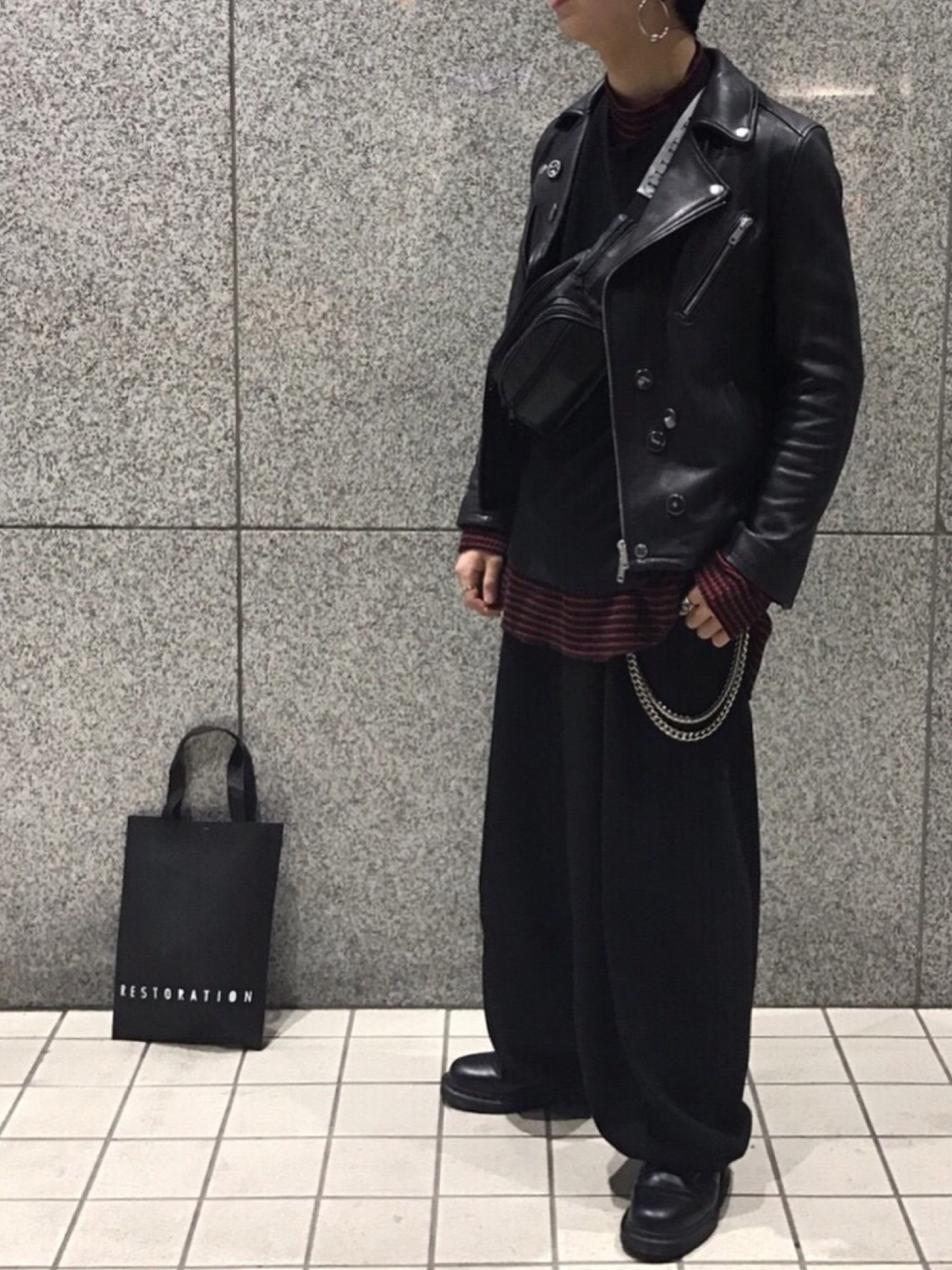 CHRISTIAN DADAのピアス（両耳用）を使った人気ファッション