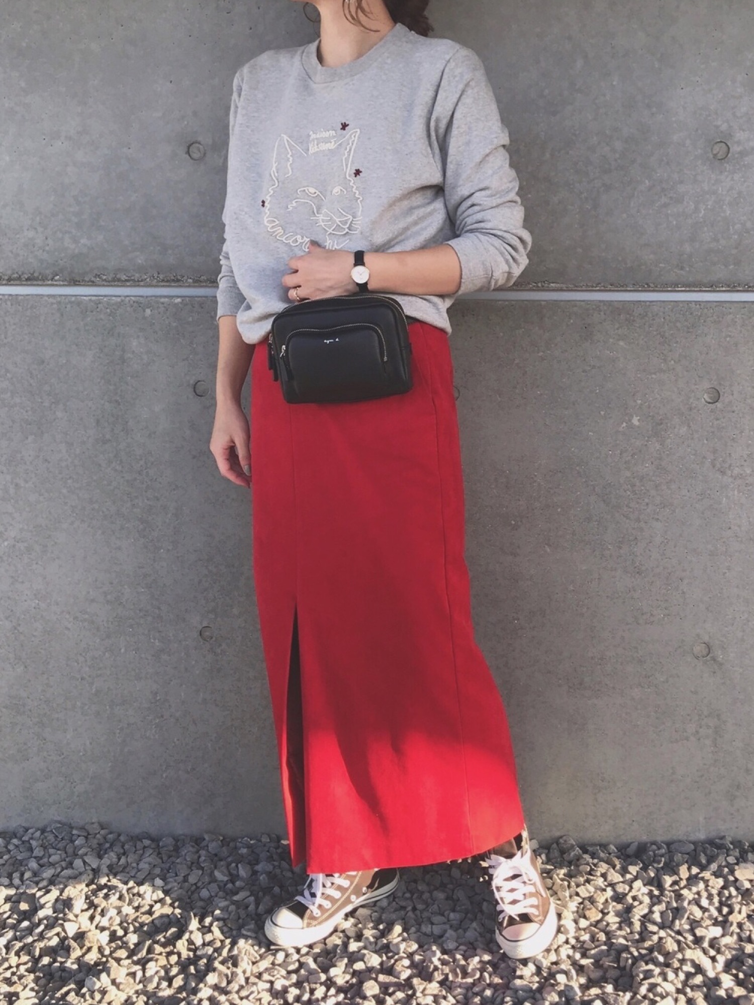 agnes b.（アニエスベー）の「NS14-04 angele ウエストポーチ