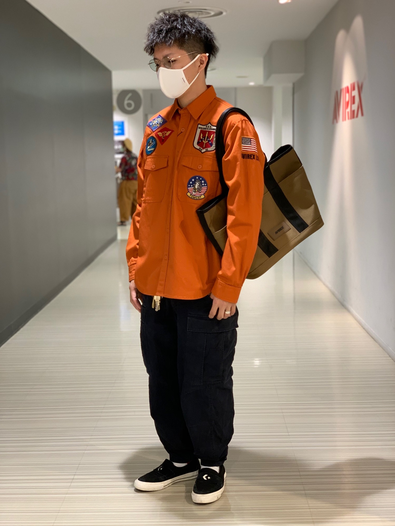 AVIREX（アヴィレックス）の「ギガホールド トートバッグ/GIGA HOLD