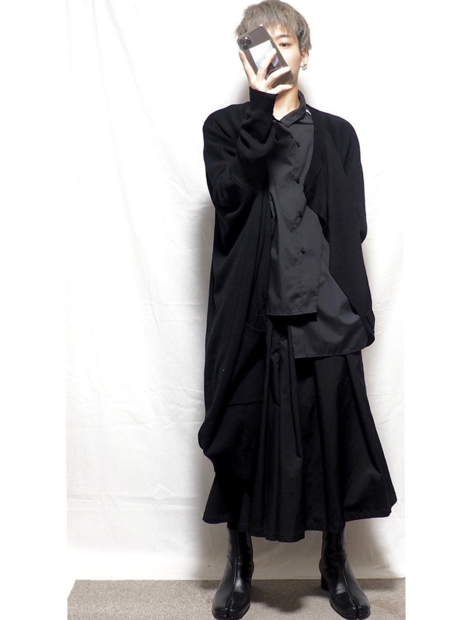 HARE（ハレ）の「アシンメトリーデザインカーディガン(HARE 
