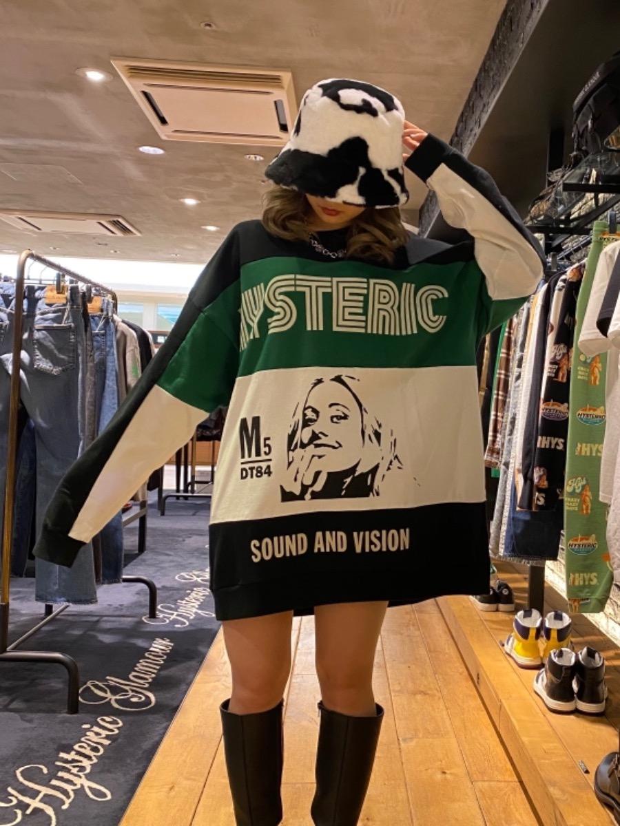 ヒステリックグラマー M5 pt ビッグスウェット HYSTERIC GLAMOUR(ヒステリックグラマー)の「M5 pt ビッグ