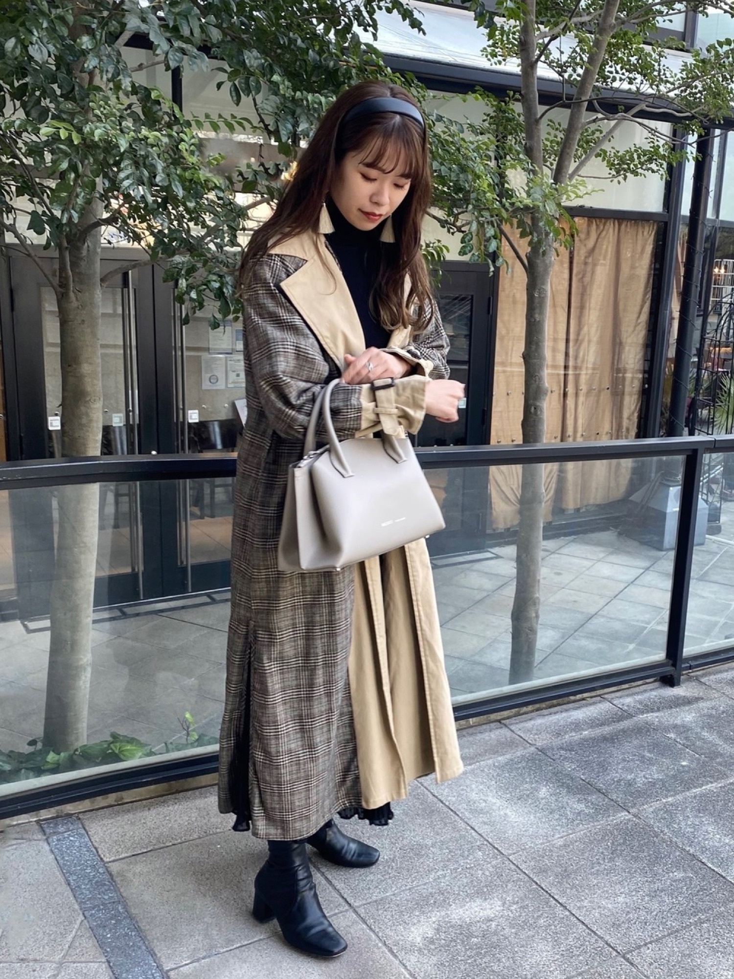 Ameri（アメリ）の「REVERSIBLE TRENCH COAT（トレンチコート）」 - WEAR