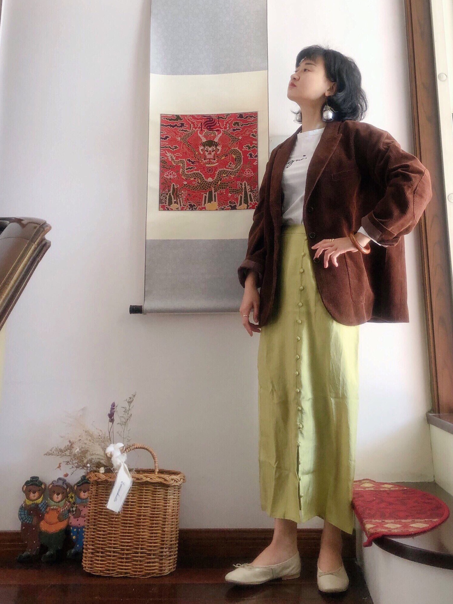 6（ロク）の「＜6(ROKU)＞LINEN 2B JACKET/ジャケット