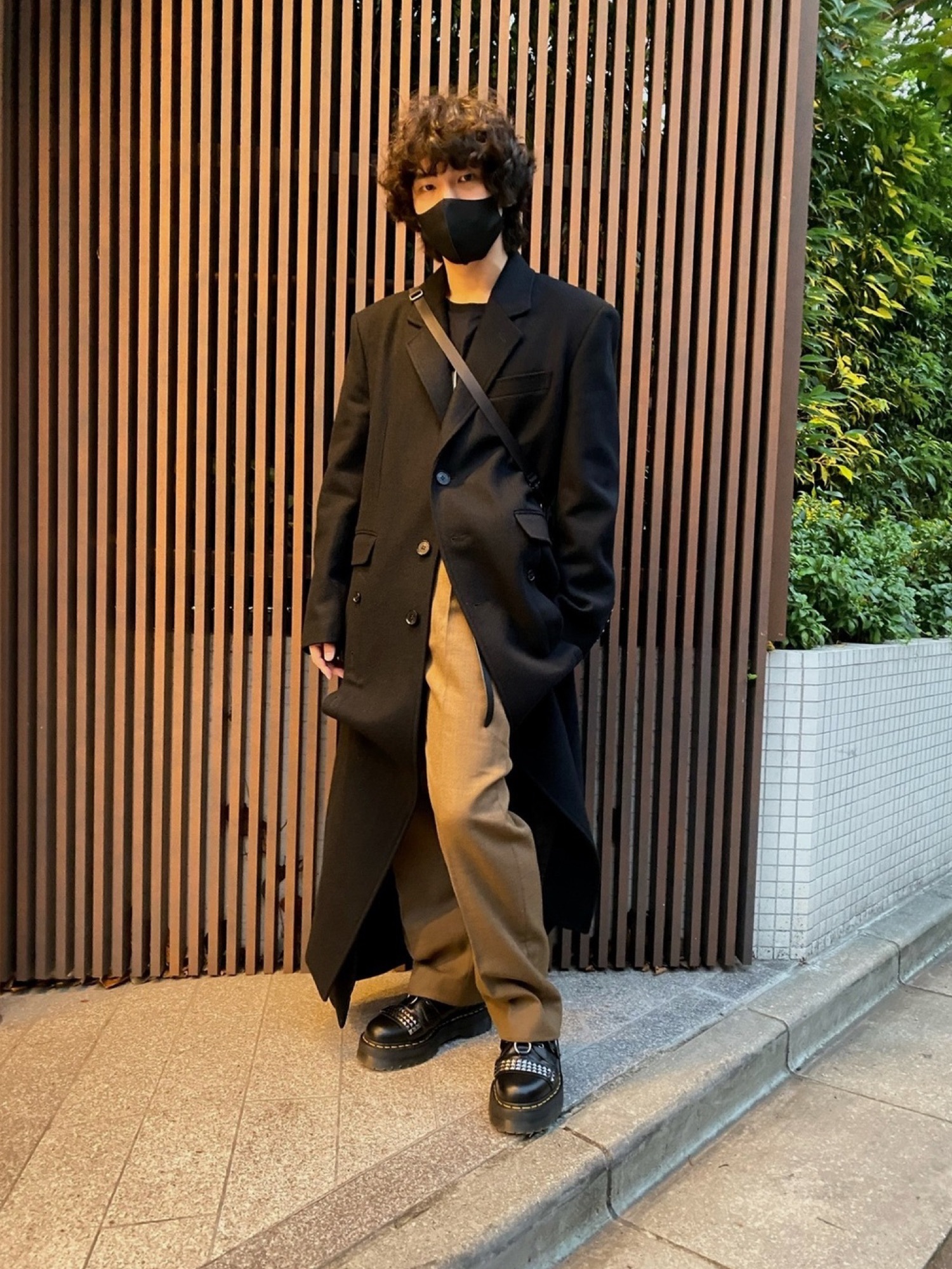 ジョンローレンスサリバン ブレステッドコート チェスターコート ブラウン 46 JOHN LAWRENCE SULLIVAN（ジョンローレンスサリバン