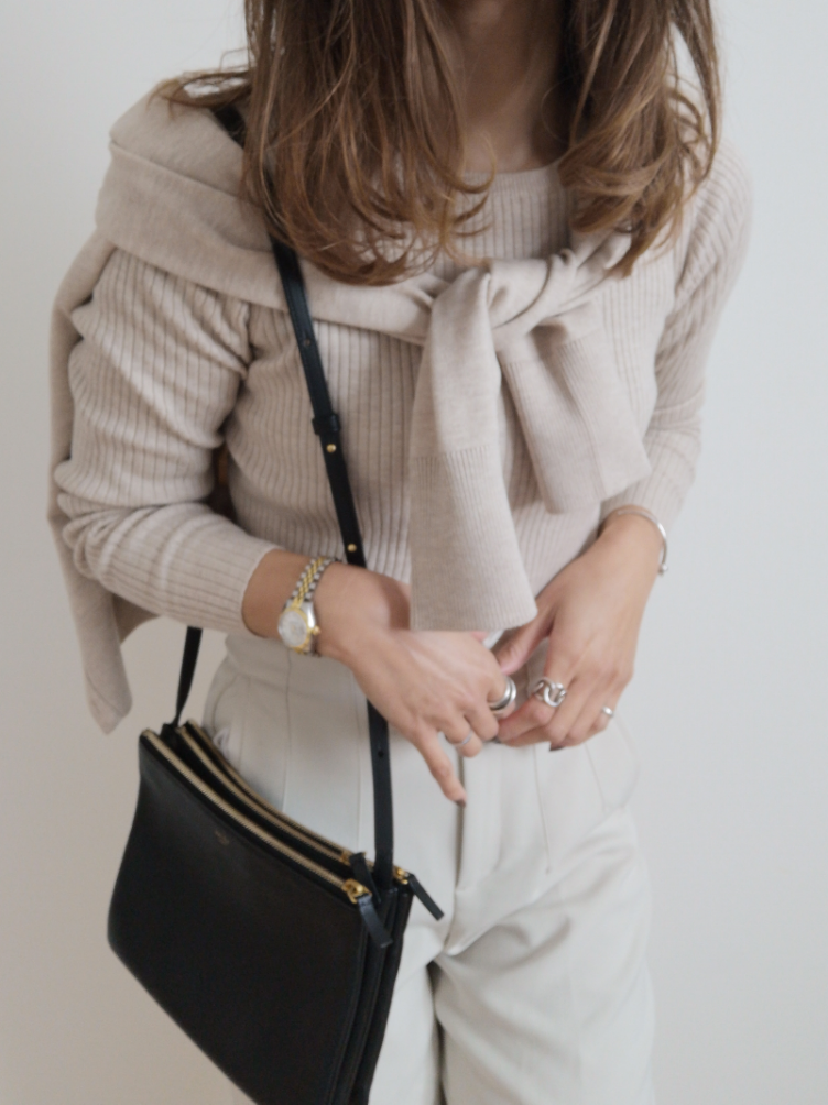 スピックアンドスパン アンサンブル Spick & Span（スピックアンドスパン）の「W/Ry アンサンブルニット