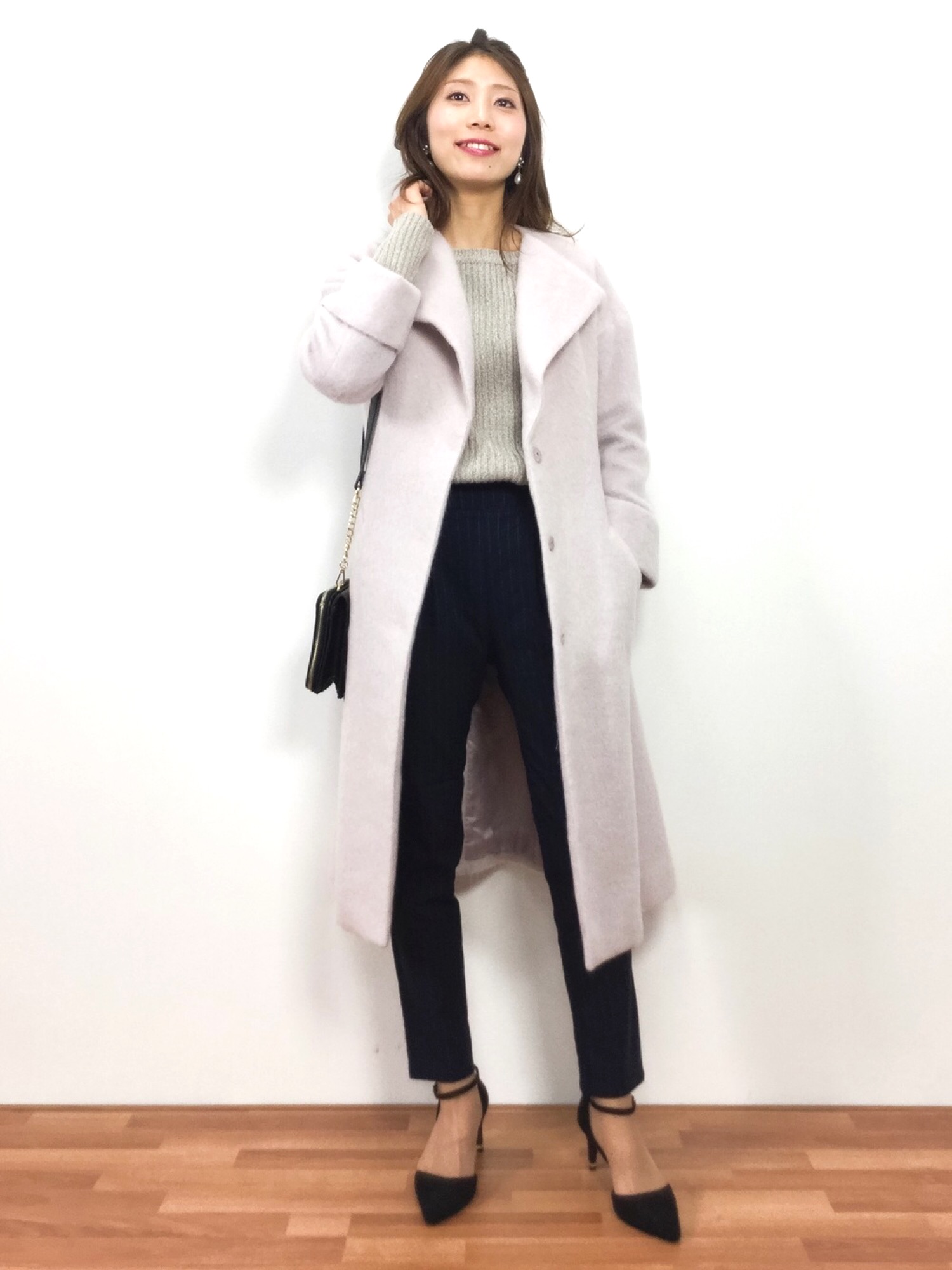 NOELA(ノエラ)の「モヘアロングガウンコート(チェスター NOELA(ノエラ)の「モヘアロングガウンコート(チェスター
