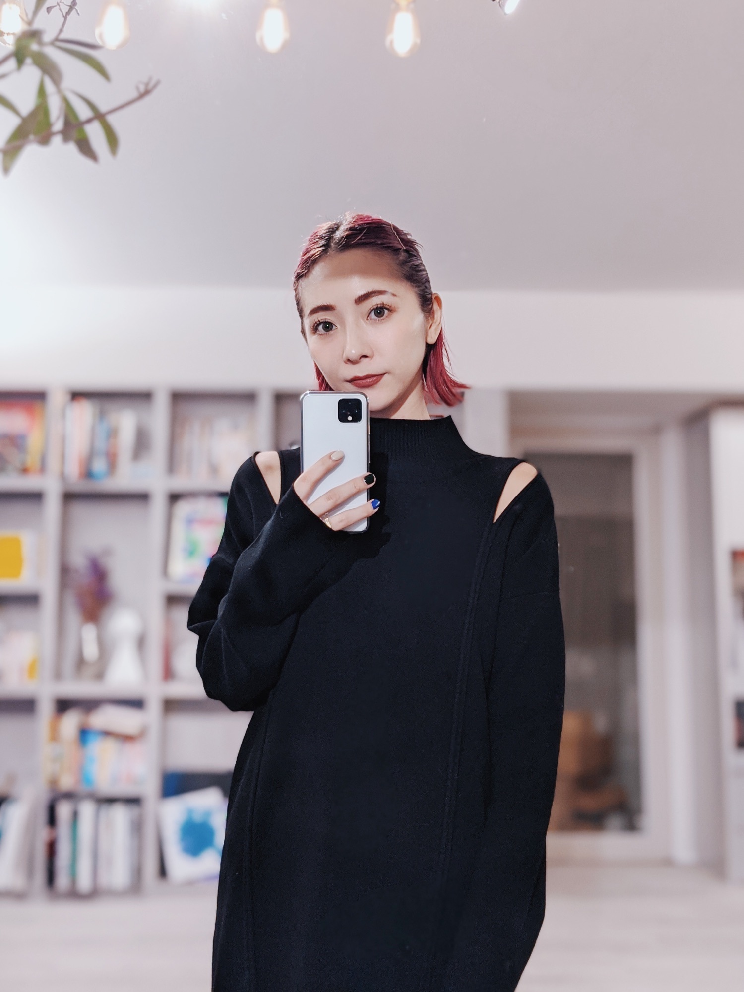 UN3D.（アンスリード）の「SHOULDER OPEN KNIT OP（ワンピース）」 - WEAR