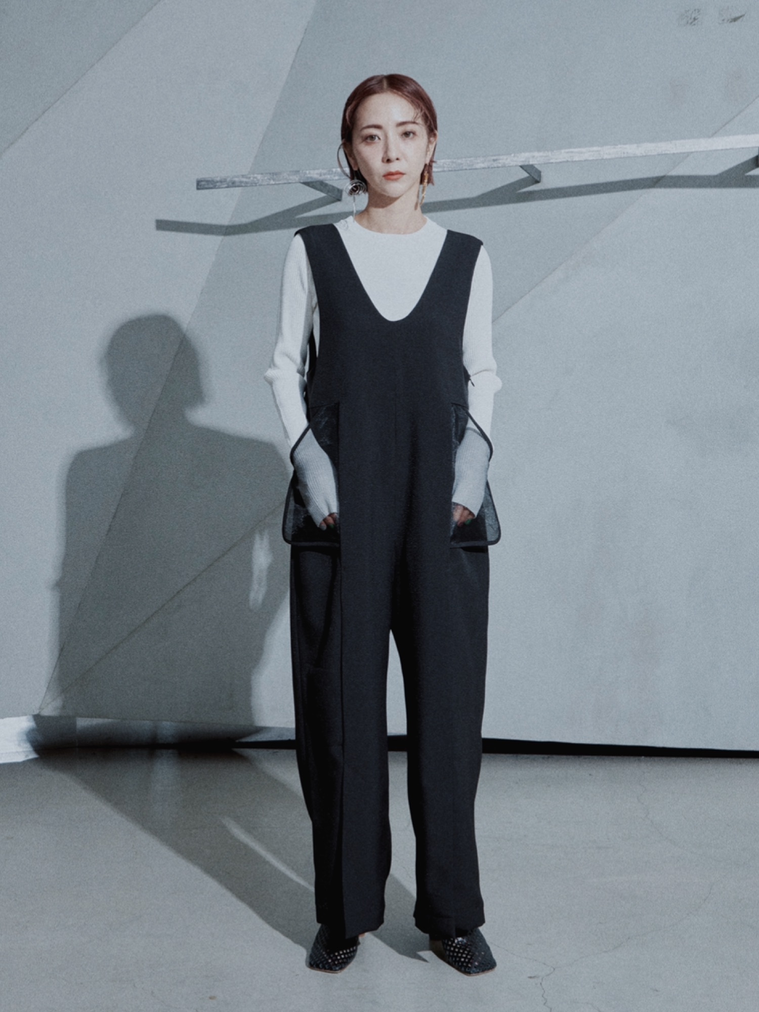 UN3D.（アンスリード）の「シアーポケットオールインワン（つなぎ