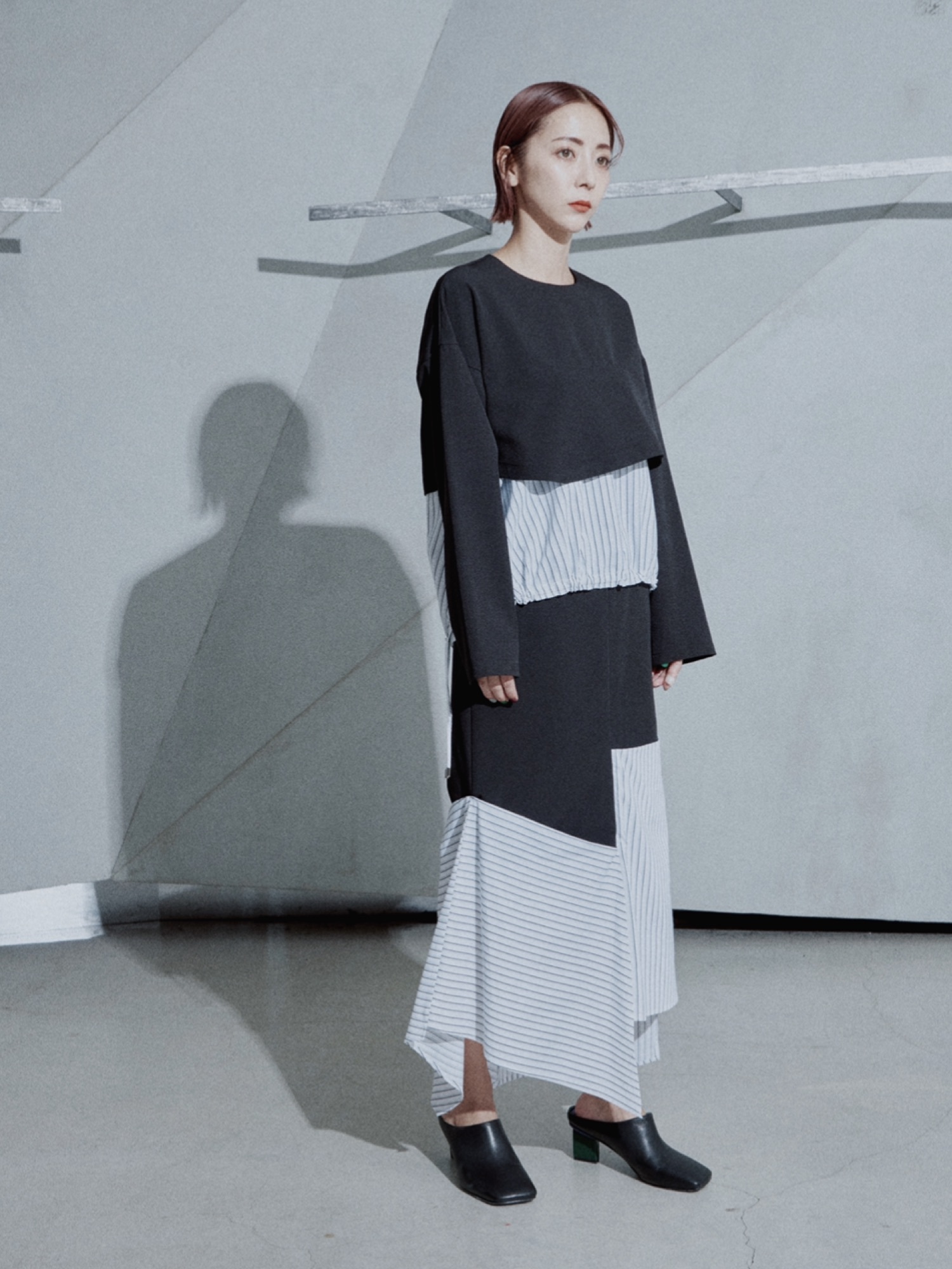 UN3D.（アンスリード）の「シャツドッキングスカート（スカート）」 - WEAR