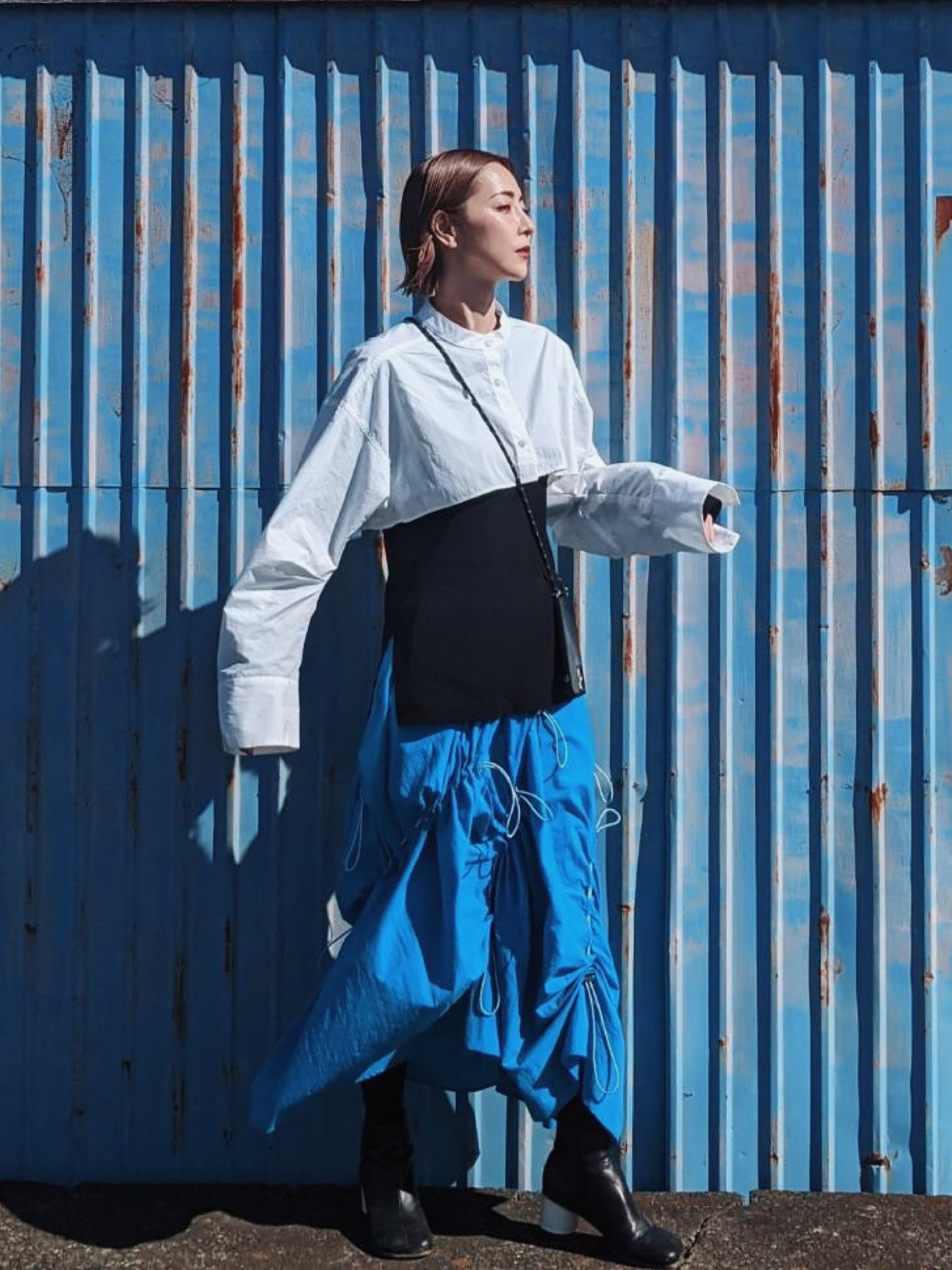 UN3D.（アンスリード）の「ドローストリングスカート（スカート）」 - WEAR