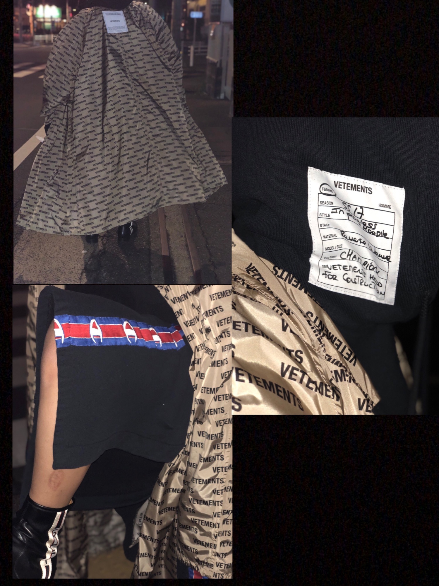 vetements スウェット VETEMENTS（ヴェトモン）の「Women's Vetements X Champion In