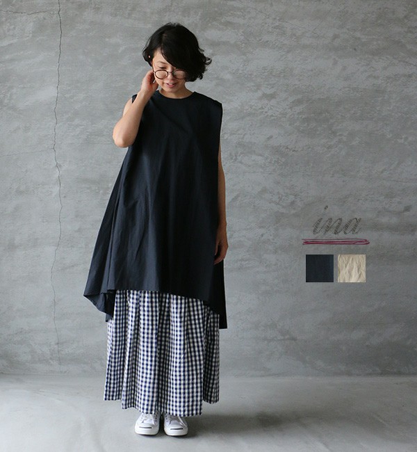ina(イナ)ワンピース はりつい 新品