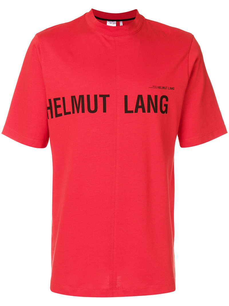 HELMUT LANG（ヘルムートラング）の「Helmut Lang - ロゴ Tシャツ