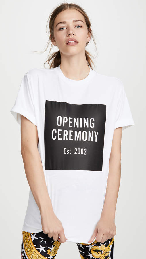 opening ceremony ボックスロゴTシャツ