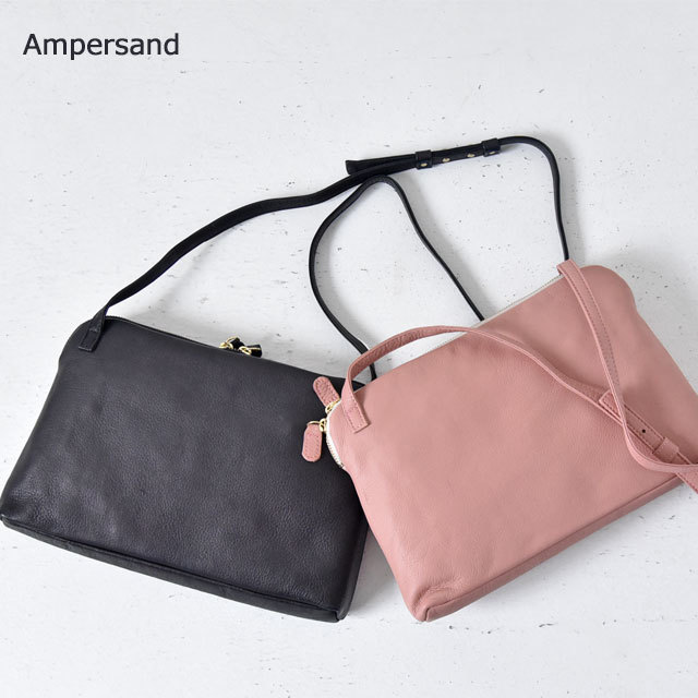 Ampersand（アンパサンド）の「Ampersand soft pochette bag 日本