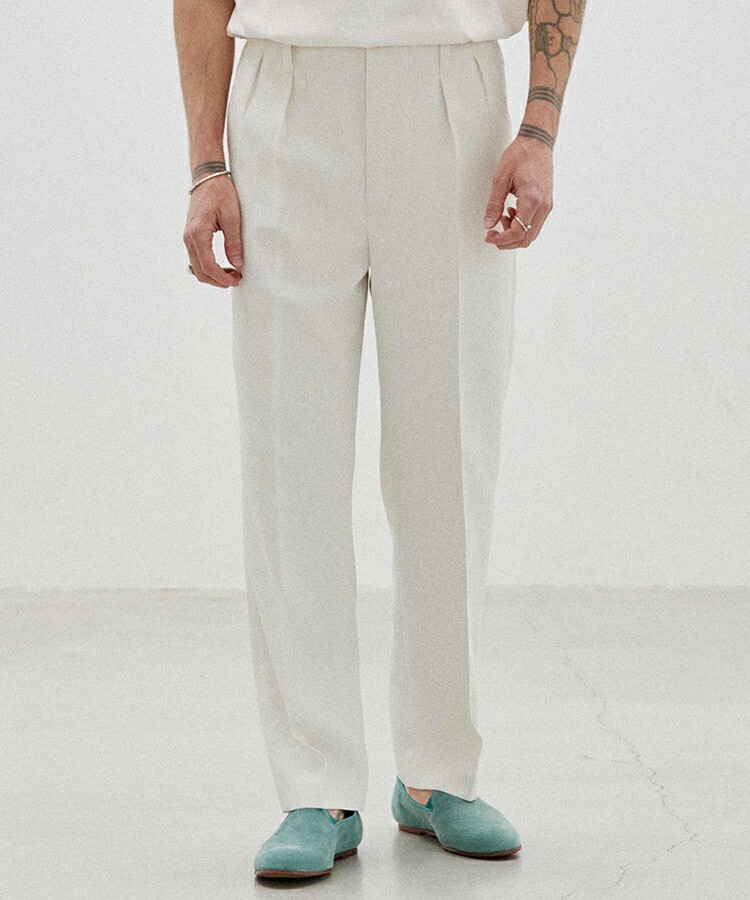 LIDNM KERSEY STRAIGHT TROUSERS
