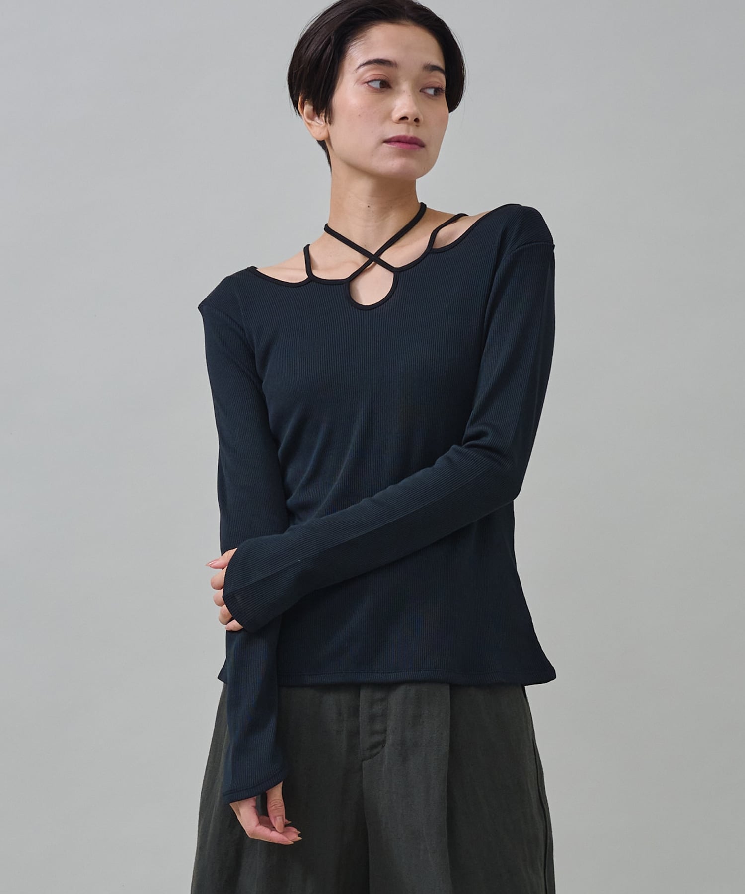 MURRAL（ミューラル）の「Ivy long sleeve top（Tシャツ/カットソー 