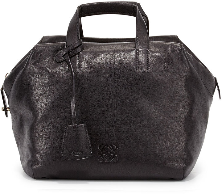 LOEWE（ロエベ）の「Loewe Origami Cubo Medium Tote Bag, Black