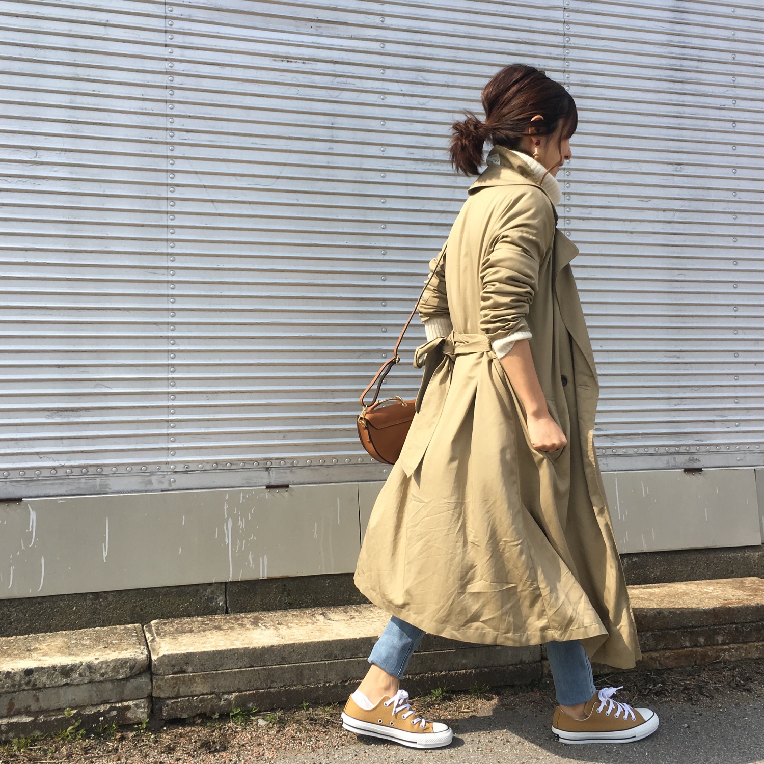 Spick & Span（スピックアンドスパン）の「バックリボンシャーリング 