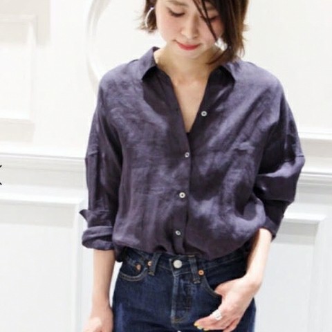 plage（プラージュ）の「ローゲージ アランクループルオーバー