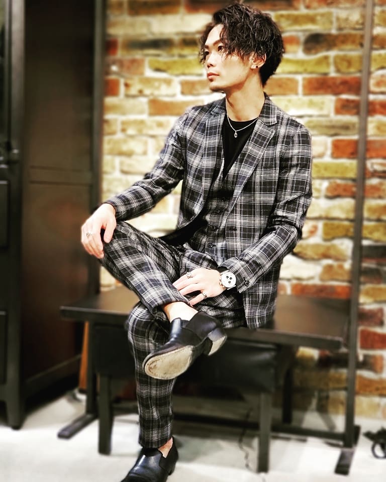 5351 POUR LES HOMMES（ゴーサンゴーイチプールオム）の「パッチワーク 