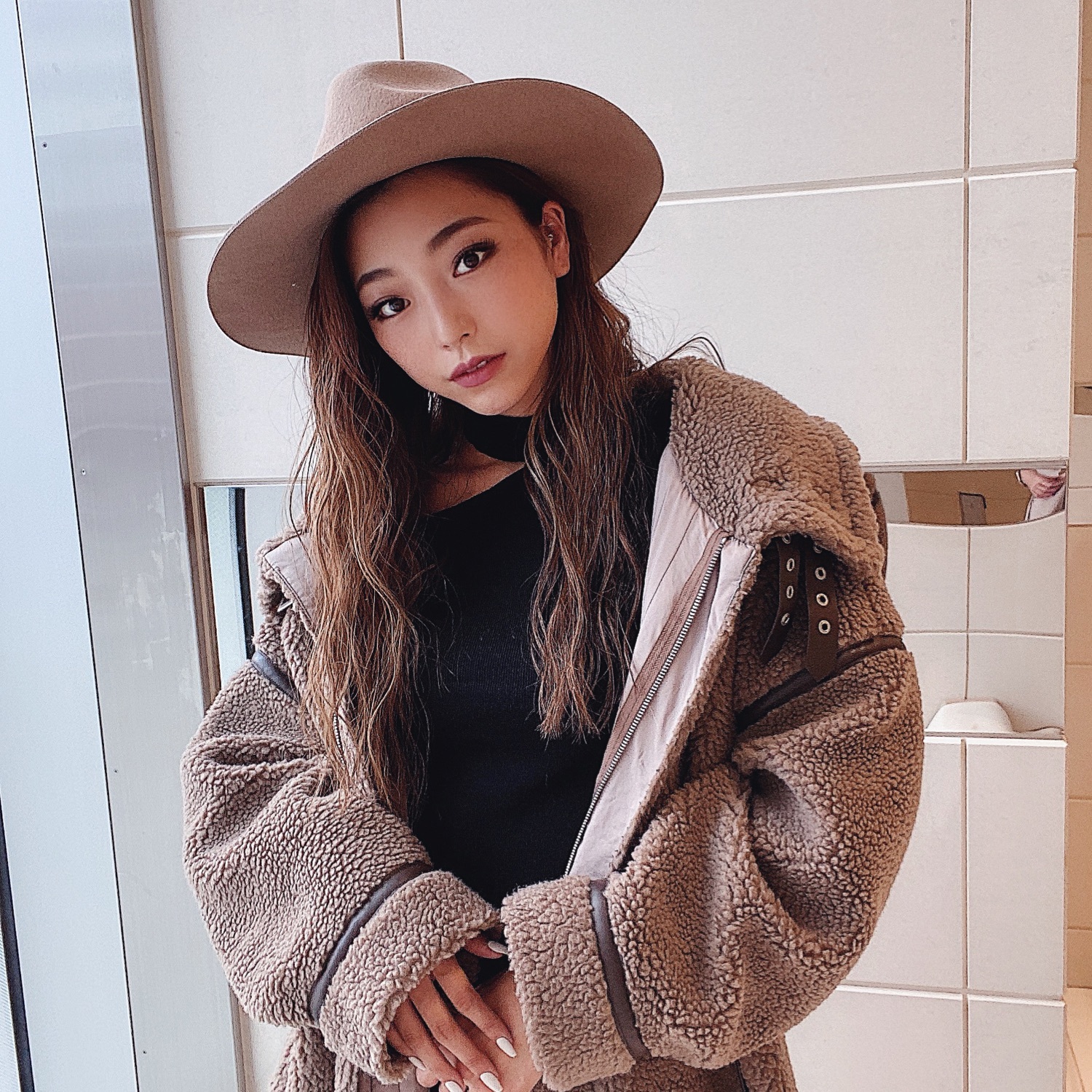 d.i.a　フード付きベアトップ GYDA（ジェイダ）の「カップ付きギャザーベアトップ（チューブトップ