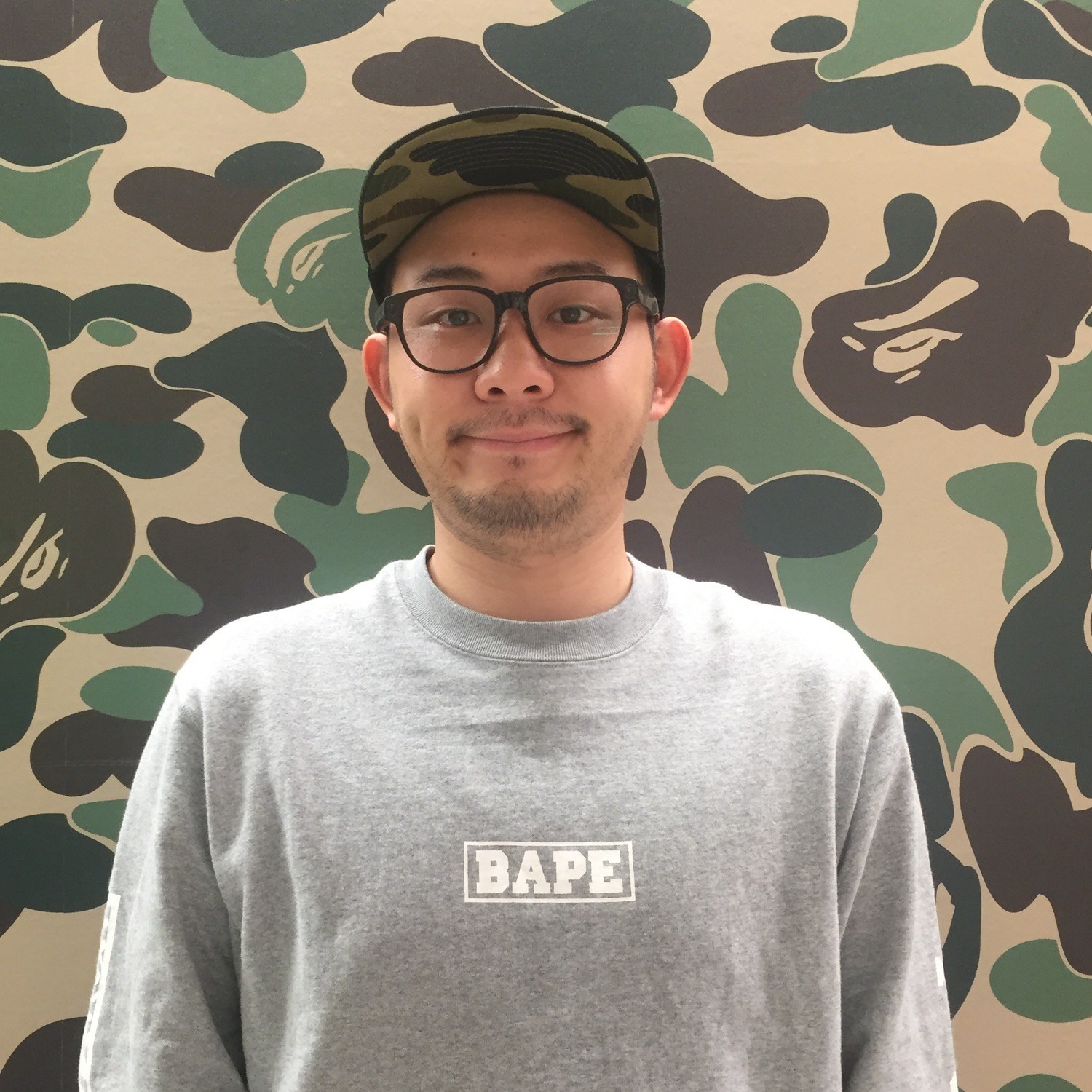 A BATHING APE（アベイシングエイプ）の「1ST CAMO SLIP ON 