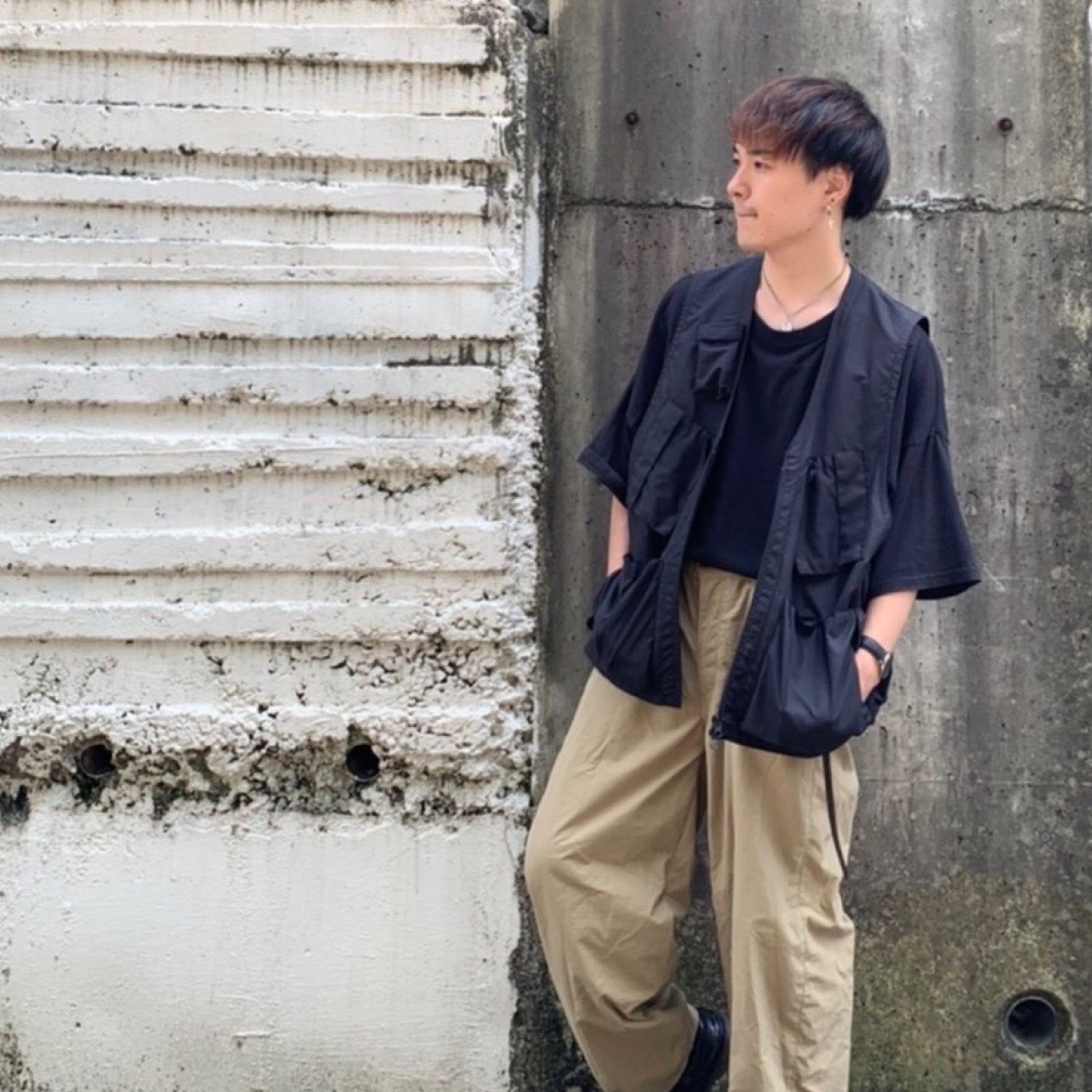 LAD MUSICIAN（ラッドミュージシャン）の「RIPSTOP OVER PANTS（その他