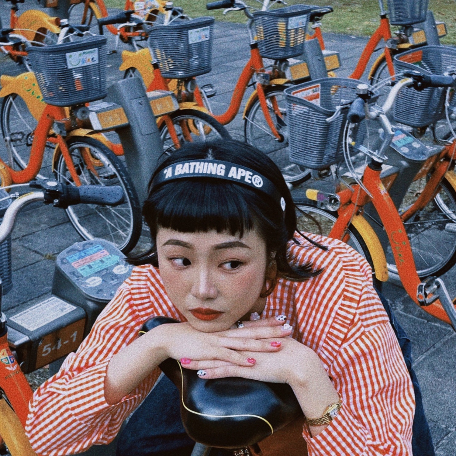 A BATHING APE（アベイシングエイプ）の「1ST CAMO SKIRT L（スカート