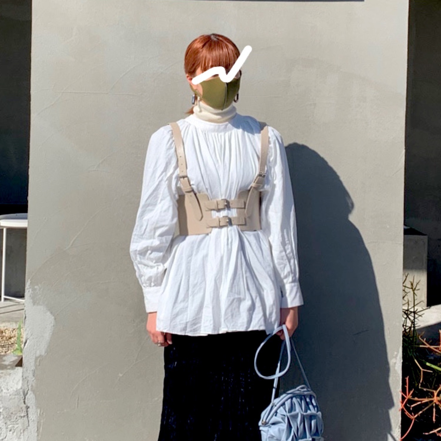 Ameri（アメリ）の「FRILL DENIM SET UP（つなぎ/オールインワン