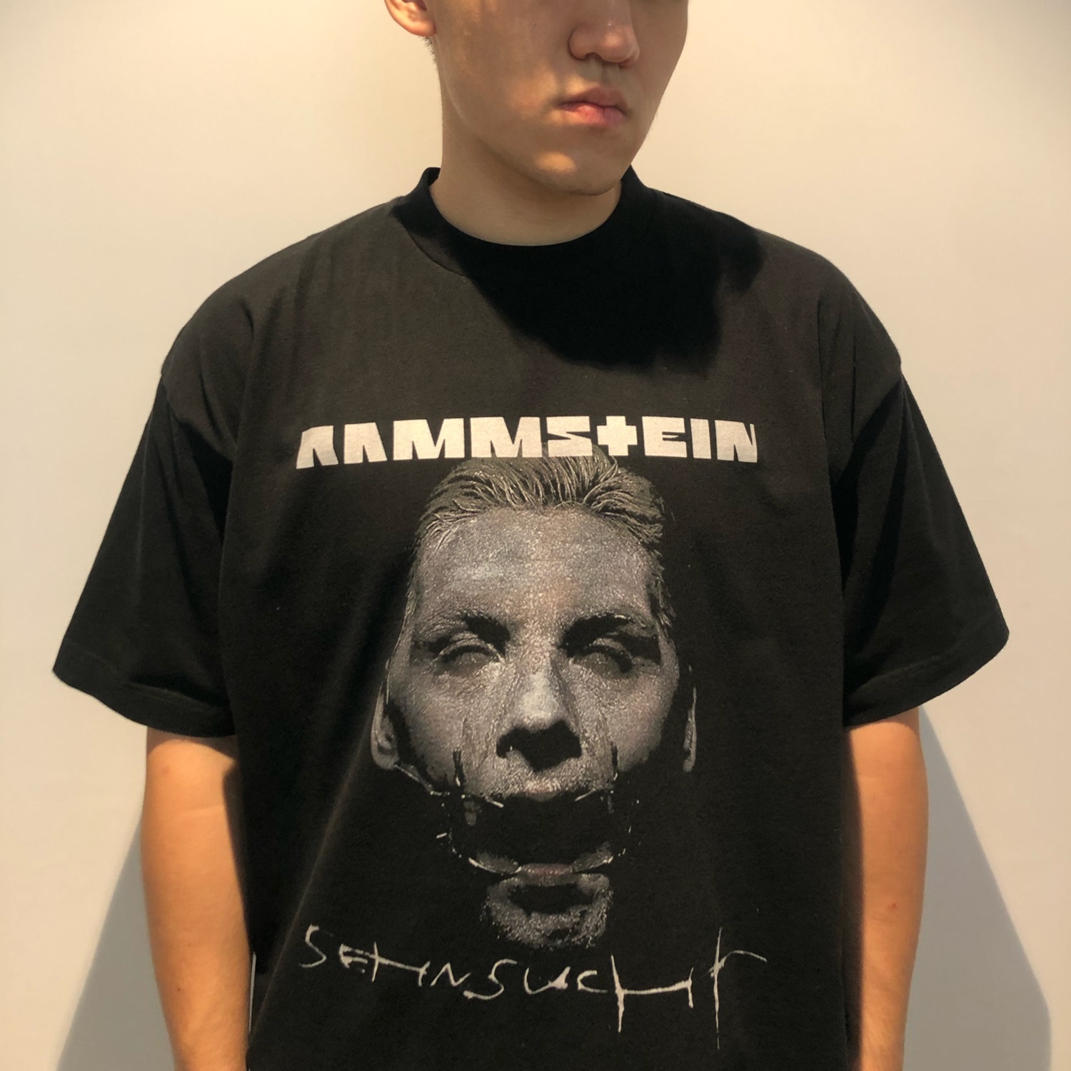 Vetements + Rammstein Oversized Printed Cotton-Jersey T-Shirtを 