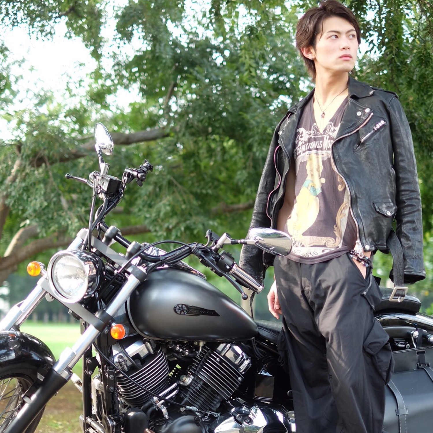 junhashimoto（ジュンハシモト）の「WING COLLAR BLOUSON（ブルゾン