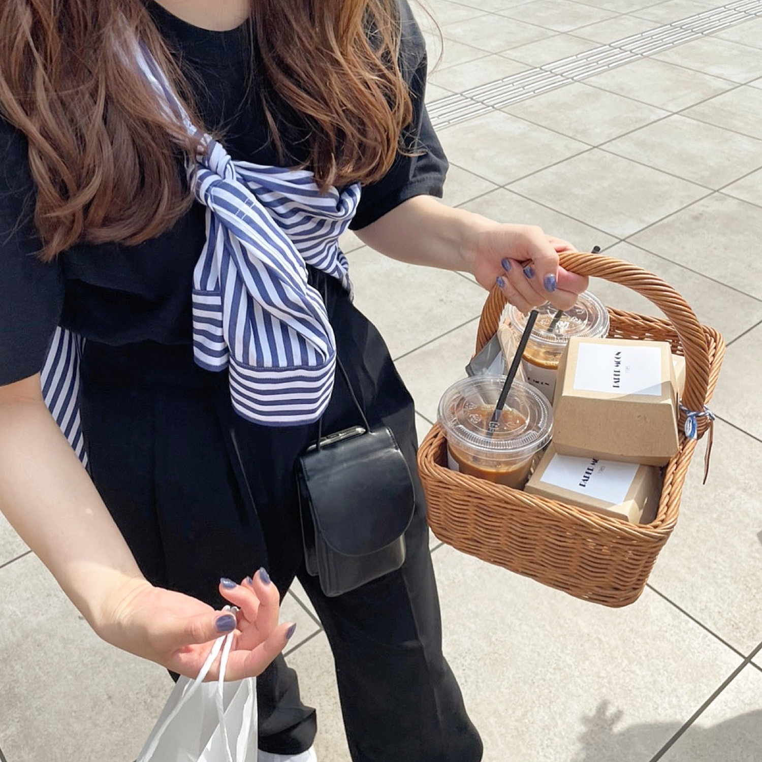 TODAYFUL（トゥデイフル）の「レザーミニサコッシュ（ショルダーバッグ