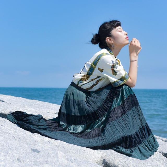 【シルク混】【大きめ】Laura Ashley ローラアシュレイ 花柄ワンピース LAURA ASHLEY - 極美品 ローラアシュレイ シルク100% 花柄