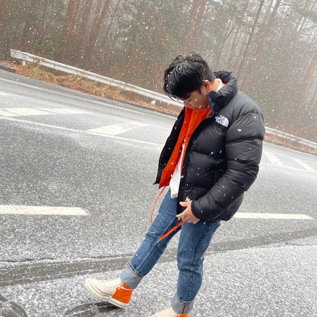 windandseaウィンダンシー　SEA ブラック 長袖シャツ バックプリント Wind Shirt